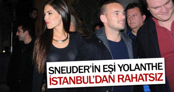 Sneijder'in ei stanbul'dan rahatsz